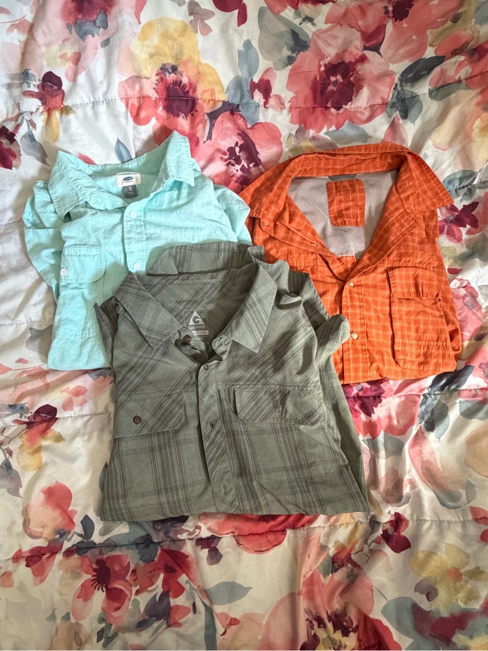Men's Lightweight Button-Up Shirt Bundle